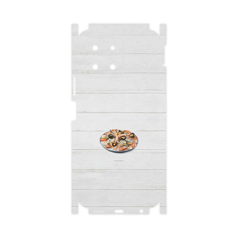 برچسب پوششی ماهوت مدل Seafood-FullSkin مناسب برای گوشی موبایل آنر X6