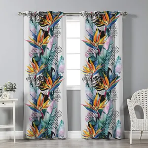 پرده نیروانا مدل pl2440 سایز 280 × 140 سانتی متر