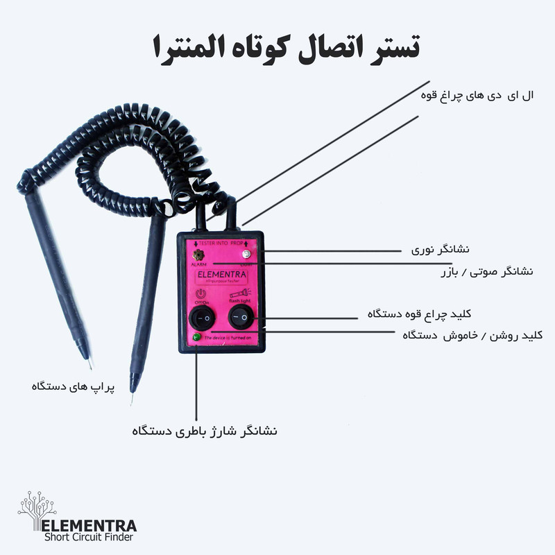 تستر قطعات الکترونیکی المنترا کد SCF9000