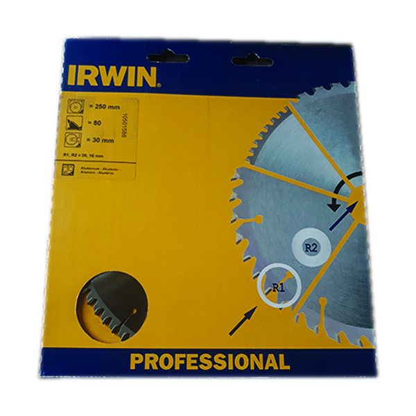 تیغه اره دیسکی آلومینیوم بر اروین مدل 1588 سایز 250 میلیمتر