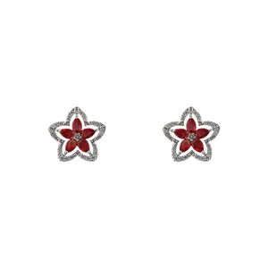 گوشواره طلا 18 عیار زنانه مدل 14622
