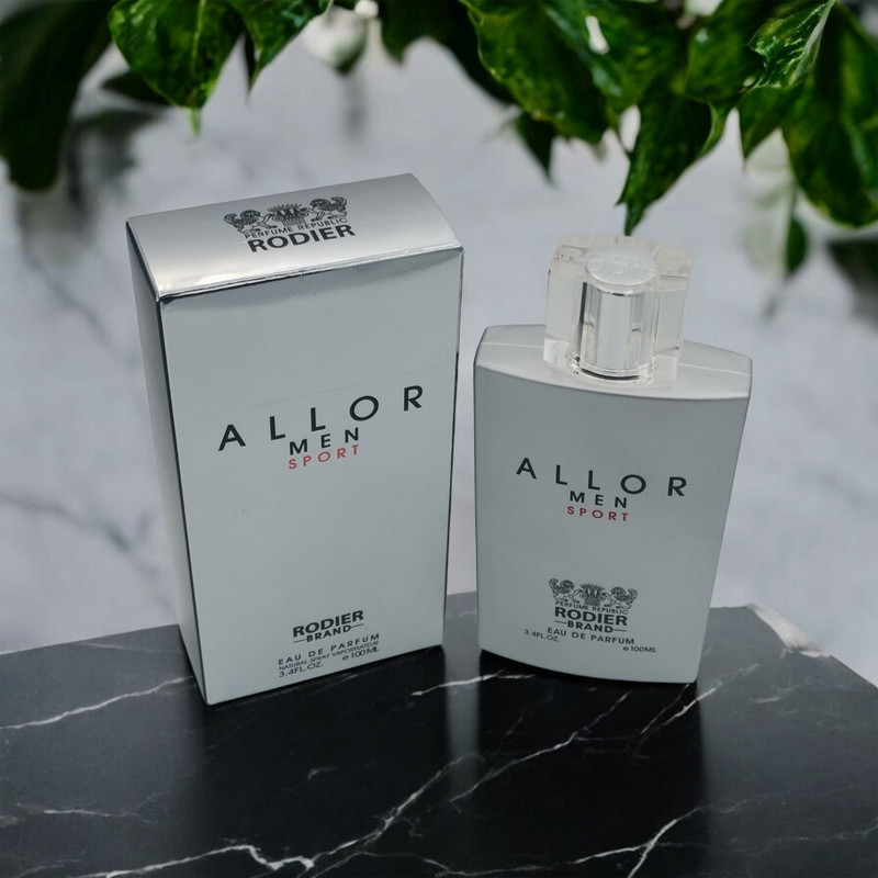 ادو پرفیوم مردانه رودیر مدل Allor Men با رایحه شیرین حجم 100 میلی لیتر مجموعه دو عددی