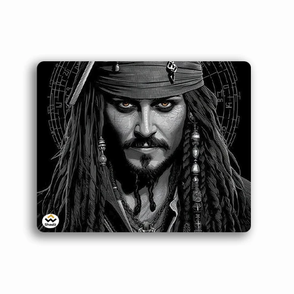 ماوس پد شادیت مدل جانی دپ کد76 سایز 19*24 سانتی متر