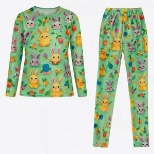 ست تی شرت آستین بلند و شلوار راحتی زنانه مدل 05951