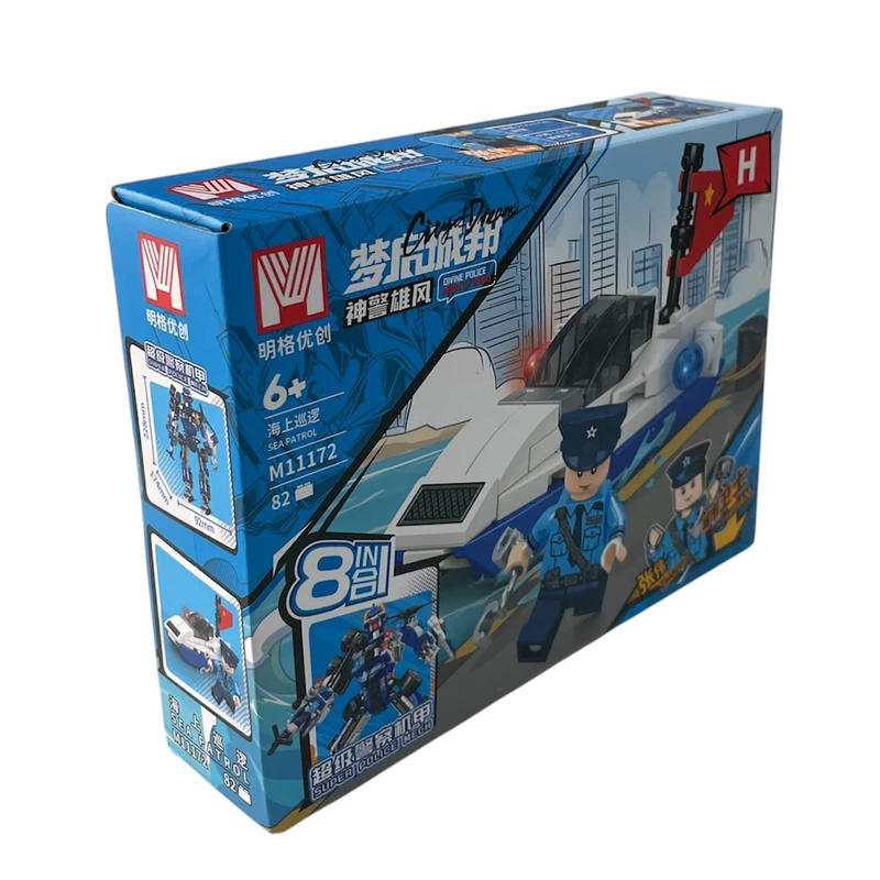 ساختنی ۸۲ تکه ام مدل پلیس