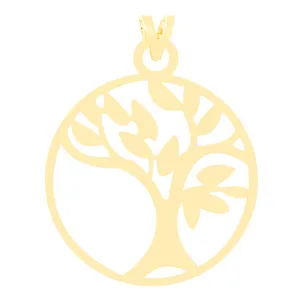 آویز گردنبند طلا 18 عیار زنانه الن نار مدل ELN3762