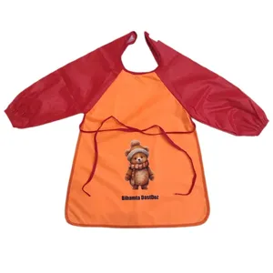 پیشبند نقاشی  بی همتا دست دوز مدل خرس کوچولو کد RO110P