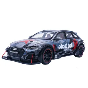 ماشین بازی مدل فلزی عقبکش آئودی AUDI RS6 