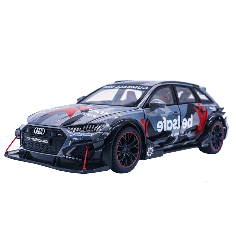 ماشین بازی مدل فلزی عقبکش آئودی AUDI RS6 