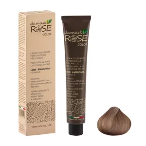 رنگ مو داماسک رز شماره 8/53 حجم 100 میلی لیتر رنگ بلوند شنی روشن