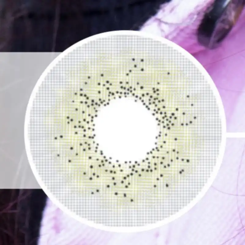 لنز چشم رویال ویژن کد 360 رنگ سبز خاکستری یخی