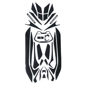 برچسب بدنه موتورسیکلت مدل BLK-01 مناسب برای کلیک