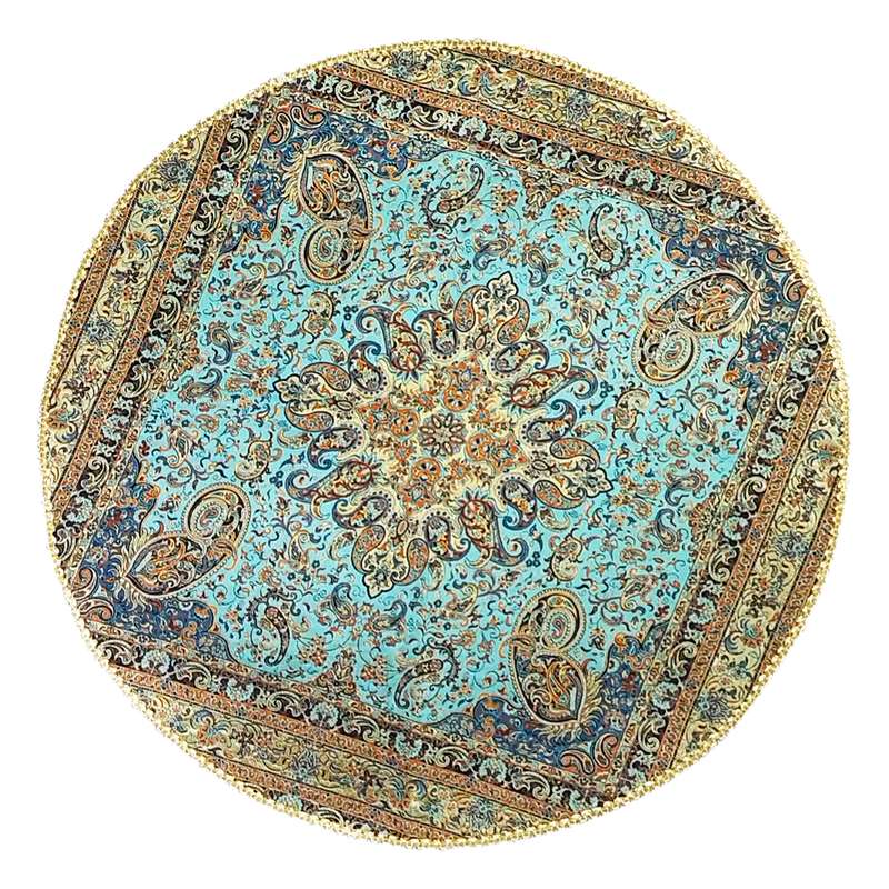 رومیزی ترمه مدل ترنج کد GSBZ1