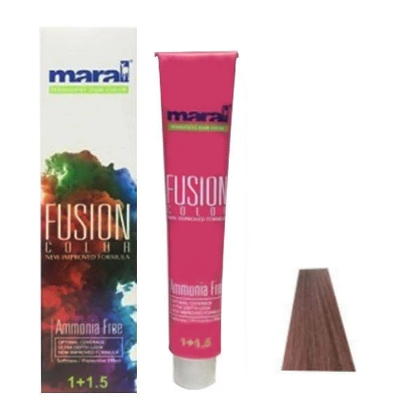 رنگ مو مارال مدل Fusion شماره 6.891 حجم 100 میلی لیتر رنگ قهوه ای کورال
