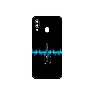 MAHOOT Electric Guitar Cover Sticker for Samsung Galaxy A40