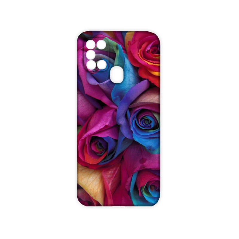  کاور مدل گل کد 199 مناسب برای گوشی موبایل سامسونگ Galaxy A21s