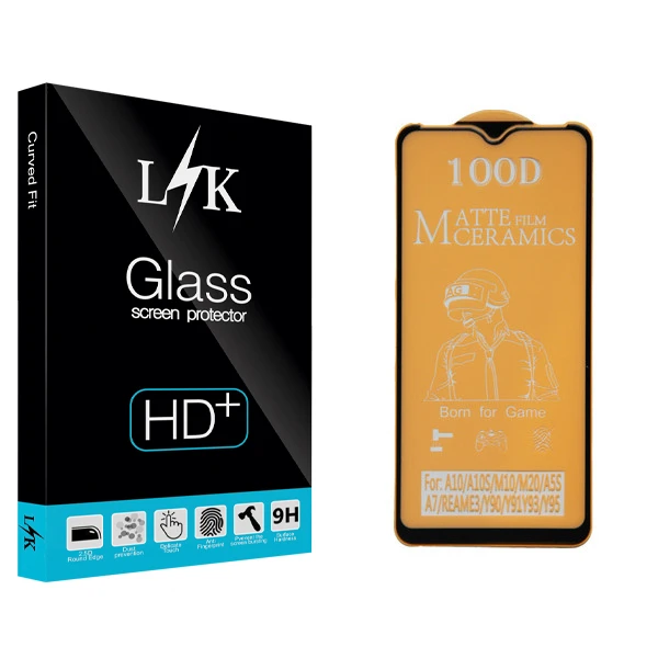 محافظ صفحه نمایش مات ال کی مدل Hard glass مناسب برای گوشی موبایل سامسونگ Galaxy M20