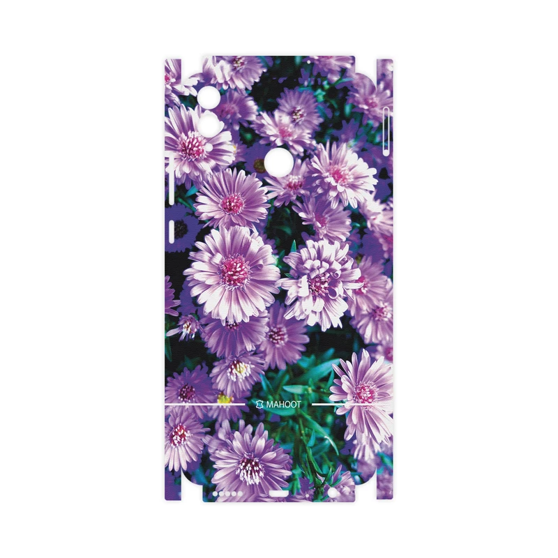 برچسب پوششی ماهوت مدل Purple-Flower-FullSkin مناسب برای گوشی موبایل آنر 8X