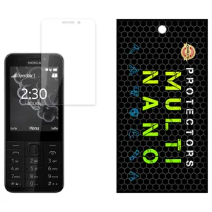 Multi Nano X-S1N Model Transparent Screen Protector Suitable For Nokia 230 Mobile Phone