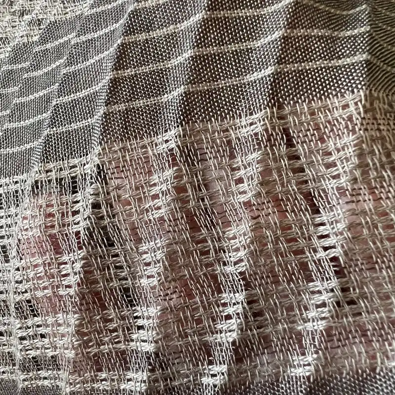 شال زنانه مدل پلیسه توری