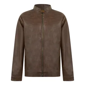 کت چرم مردانه مدل خلبانی