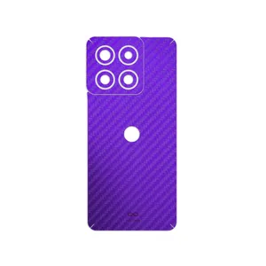 MAHOOT Purple-Fiber Cover Sticker for Motorola Edge 60 Pro