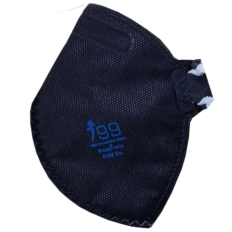 ماسک تنفسی ریما مدل بدون سوپاپ کربن فعال نانو N95 کد C95-Blck بسته 10 عددی