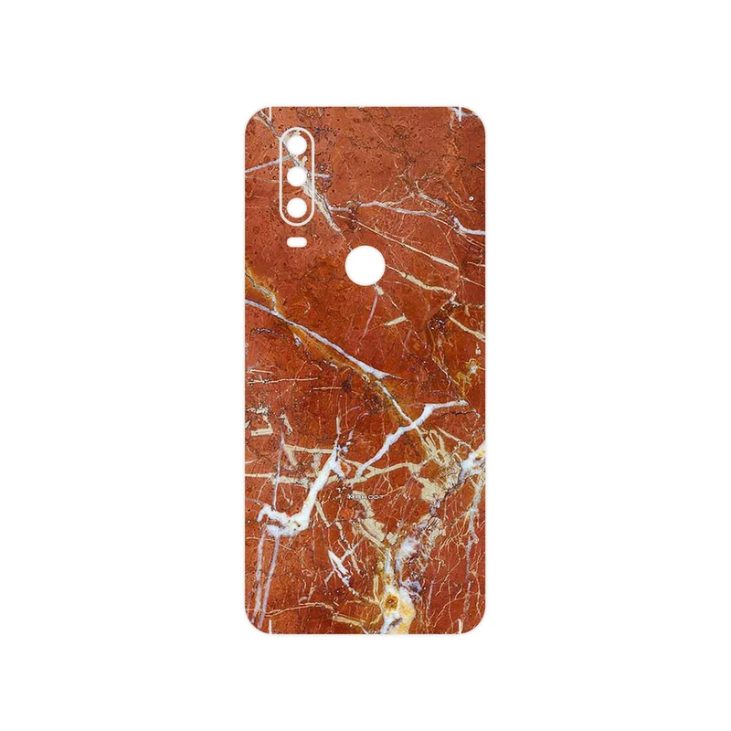 برچسب پوششی ماهوت مدل Red Marble مناسب برای گوشی موبایل موتورولا One Action