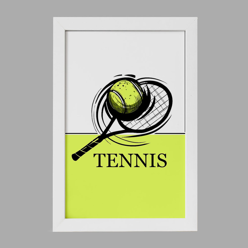 تابلو خندالو مدل تنیس Tennis کد 26614