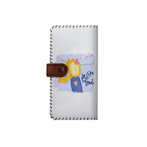 کیف پول چرمی ترمه طراحان ایده مدل بنددار کد hnn018