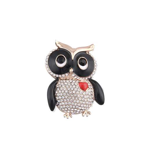 گل سینه زنانه طرح جغد کد rst061