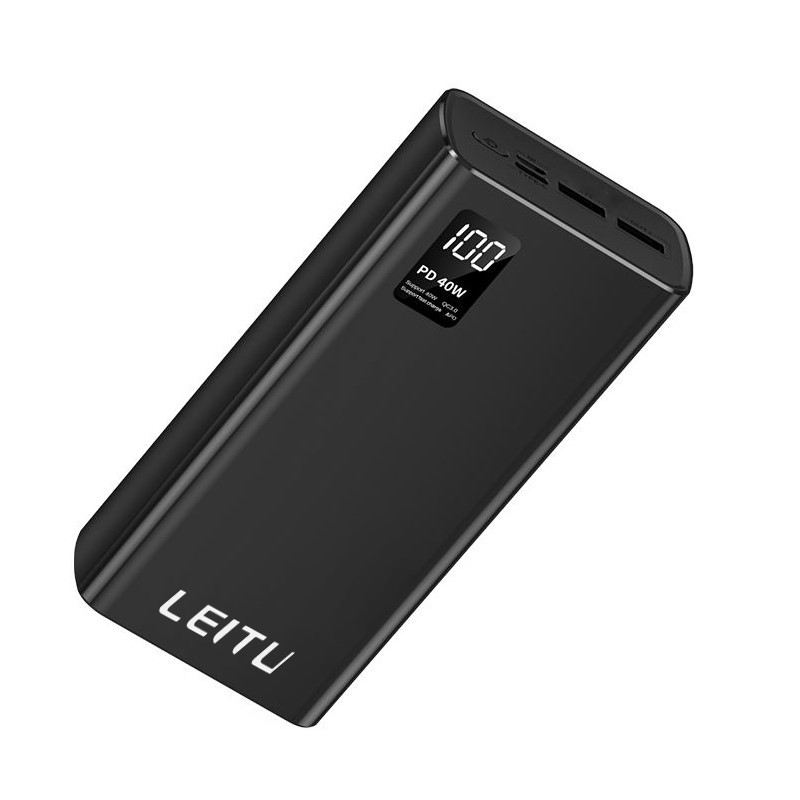 پاوربانک لیتو مدل P-38 ظرفیت 20000 میلی‌آمپر ساعت