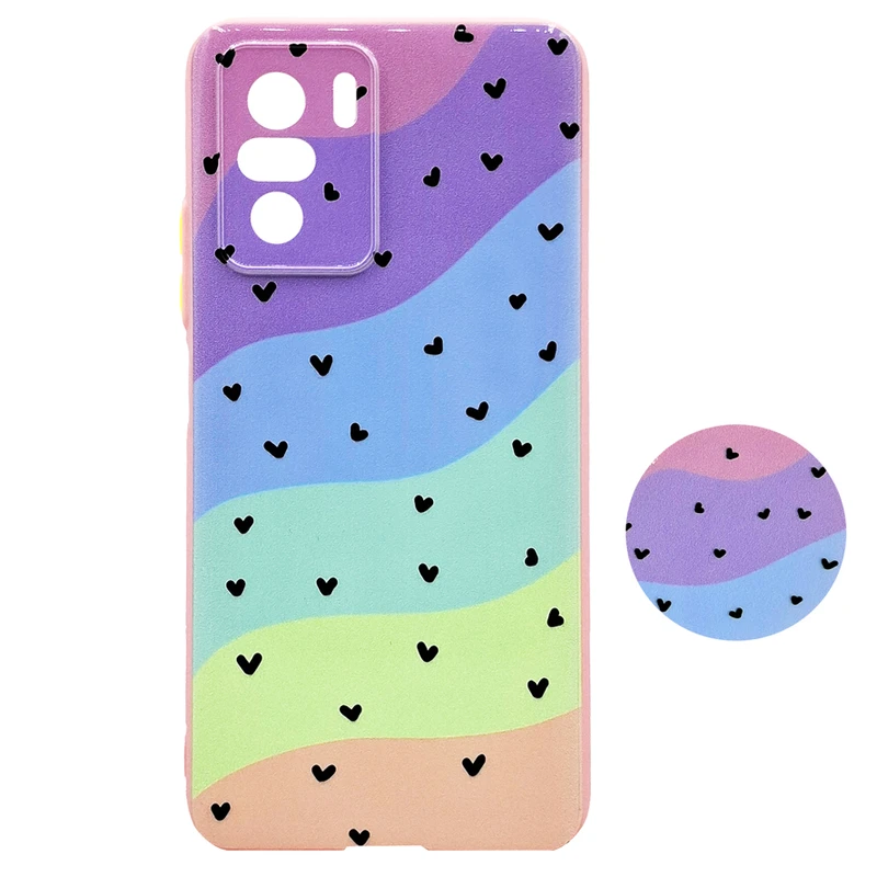 کاور مدل 7RANG UV مناسب برای گوشی موبایل شیائومی Poco F3 به همراه پاپ سوکت