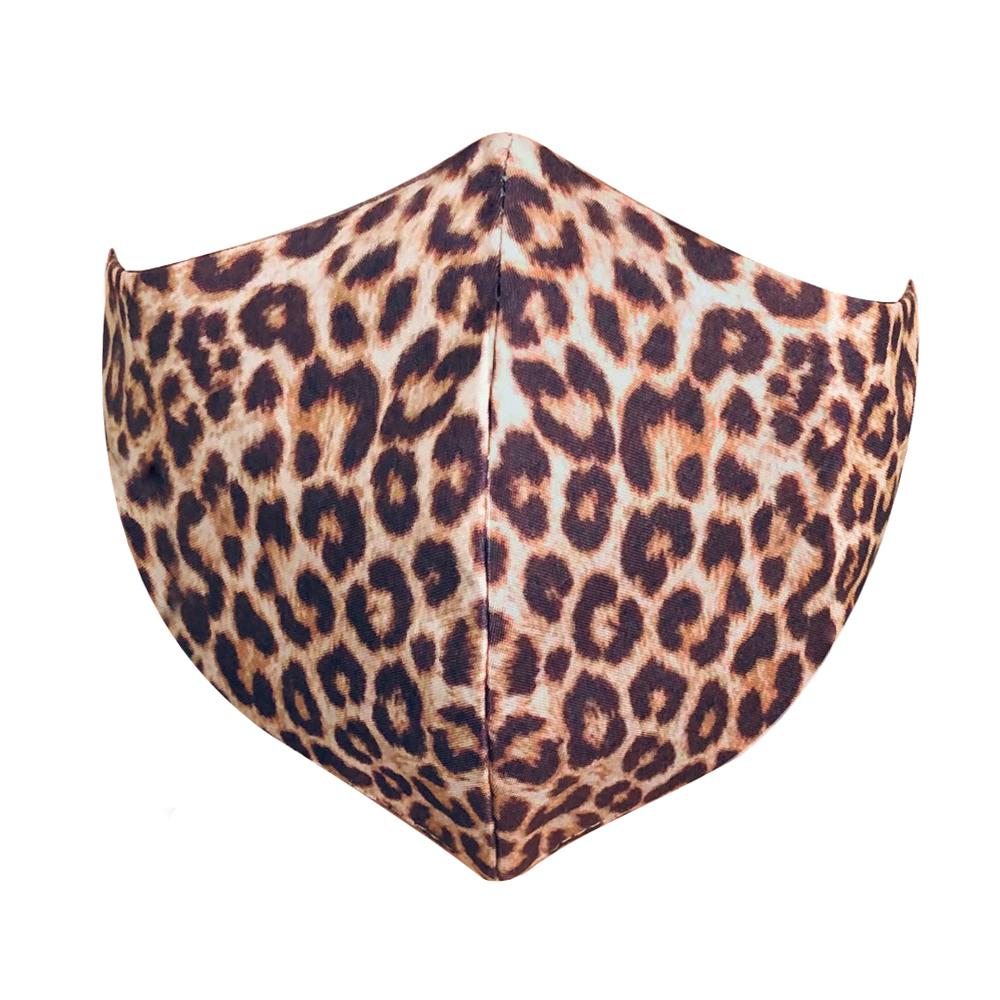 ماسک پارچه‌ای مدل پلنگی کد X-018