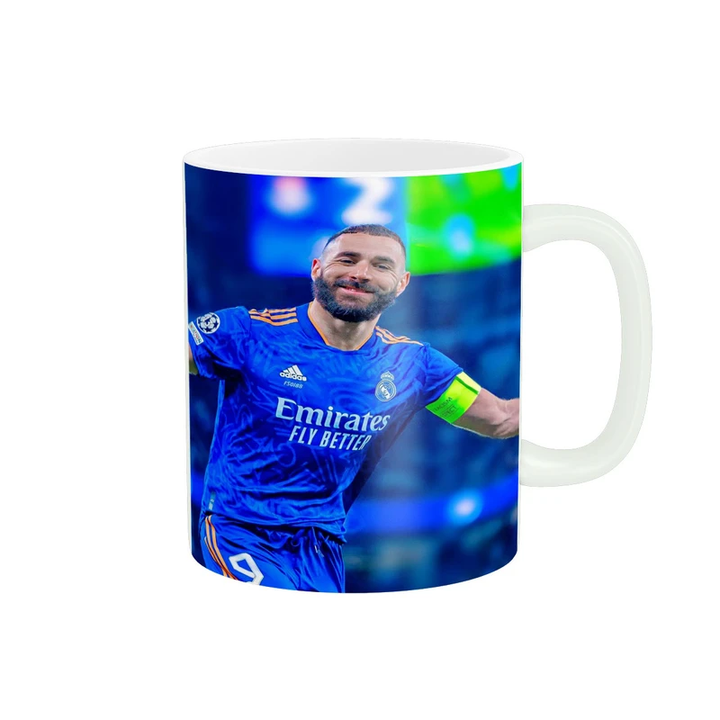 ماگ زیگورات مدل کریم بنزما Karim Benzema کد 1630