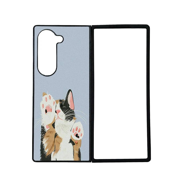 کاور گالری وبفر طرح قاب گربه مناسب برای گوشی موبایل سامسونگ galaxy z fold 6