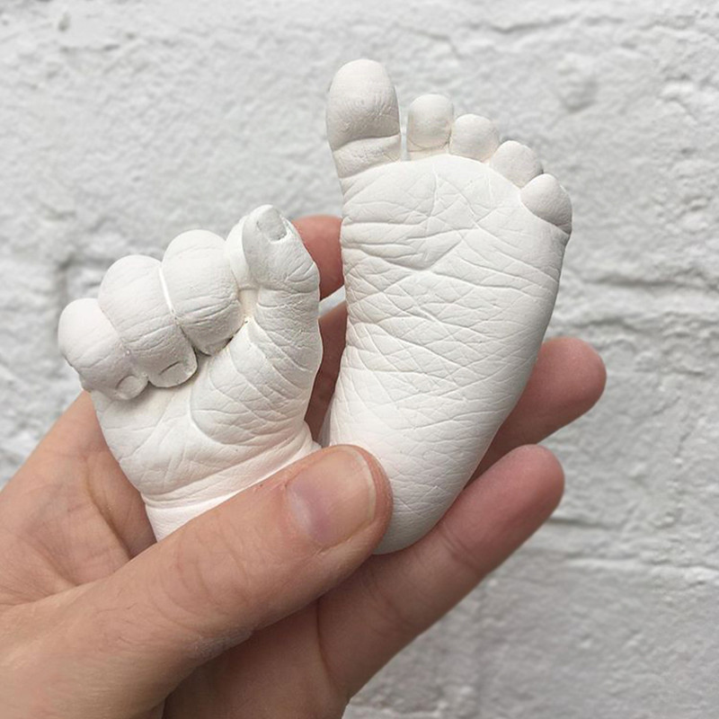 مجموعه قالبگیری تندیس ساز مدل دست و پای نوزاد