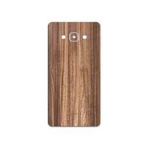 MAHOOT Light Walnut Wood Cover Sticker for Samsung Galaxy A7 2015