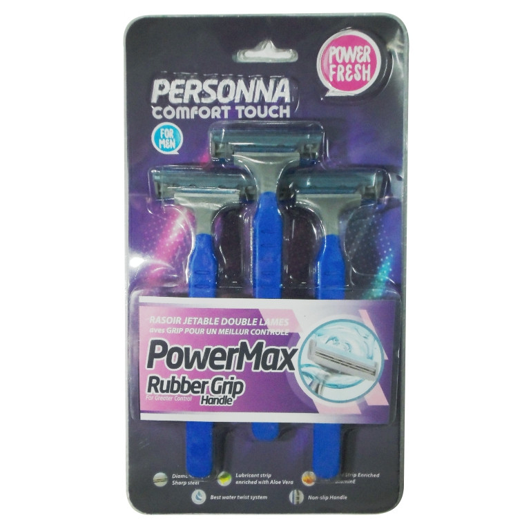خودتراش پرسونا مدل power max m بسته 3 عددی