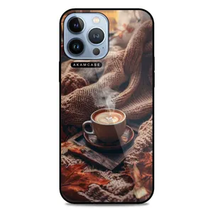 AKAM AMC-WA13PROMAX-COFFEE-17 Cover For Apple iPhone 13 Pro Max