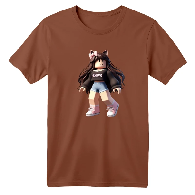 تی شرت آستین کوتاه بچگانه مدل روبلاکس کد 6