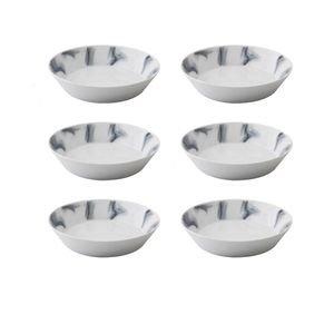 بشقاب خورش خوری زی مدل فرم اس 19 بلو استون درجه یک بسته شش عددی