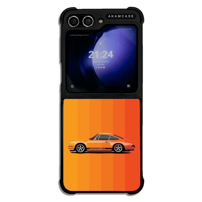 کاور آکام مدل AMC-WSGZFLIP5-CARS-17 مناسب برای گوشی موبایل سامسونگ Galaxy Z Flip 5