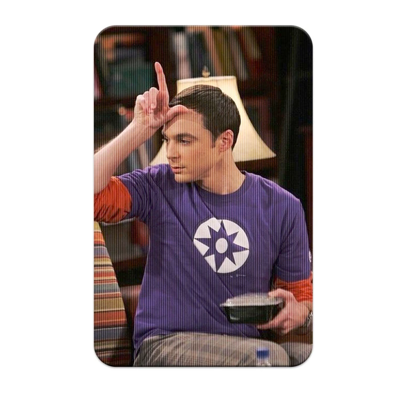 استیکر کارت پرمانه مدل سه بعدی طرح big bang theory کد pm3d.651
