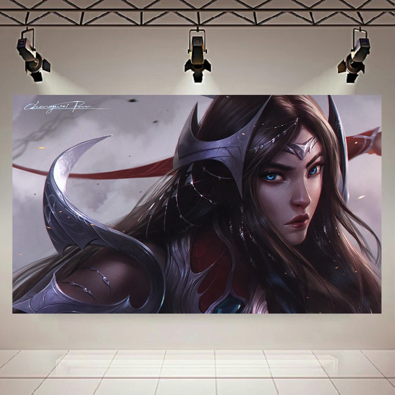 تابلو شاسی طرح گیم مدل Irelia League of Legends کد AR585