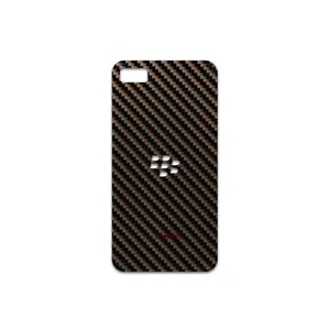 MAHOOT Glossy-Brown-Fiber Cover Sticker for BlackBerry Z10