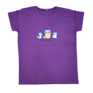 تی شرت آستین کوتاه زنانه مدل راکون