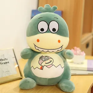 عروسک مدل دایناسور خندادن کد DB24 ارتفاع 24 سانتی‌متر