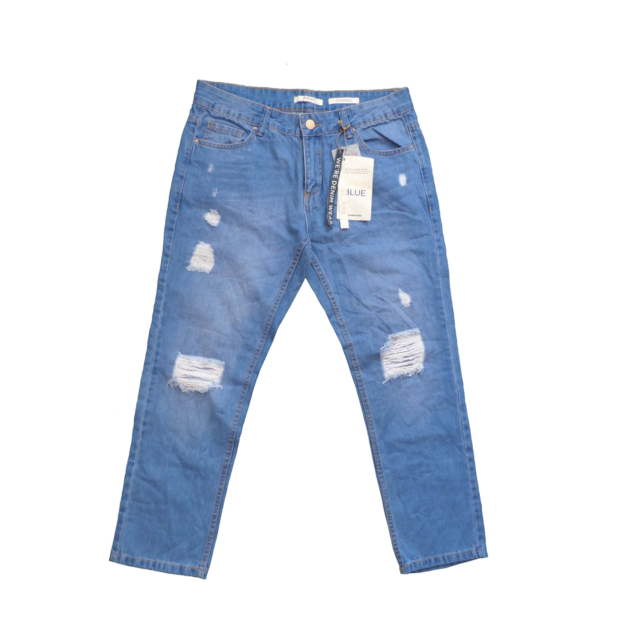 شلوار جین زنانه استرادیواریوس مدل 001