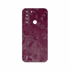 MAHOOT Red-Wildflower Cover Sticker for Motorola One Fusion